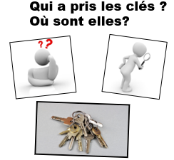 qui à pris les clés