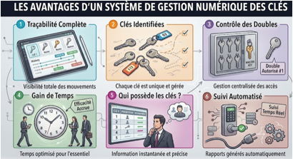 Avantage d'un système de gestion des clés