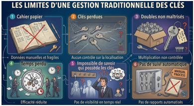 réorganisation des clés